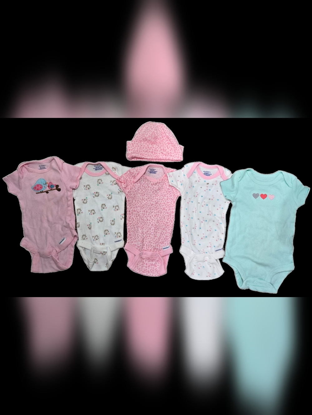 Newborn Girls Onesie Bundle
